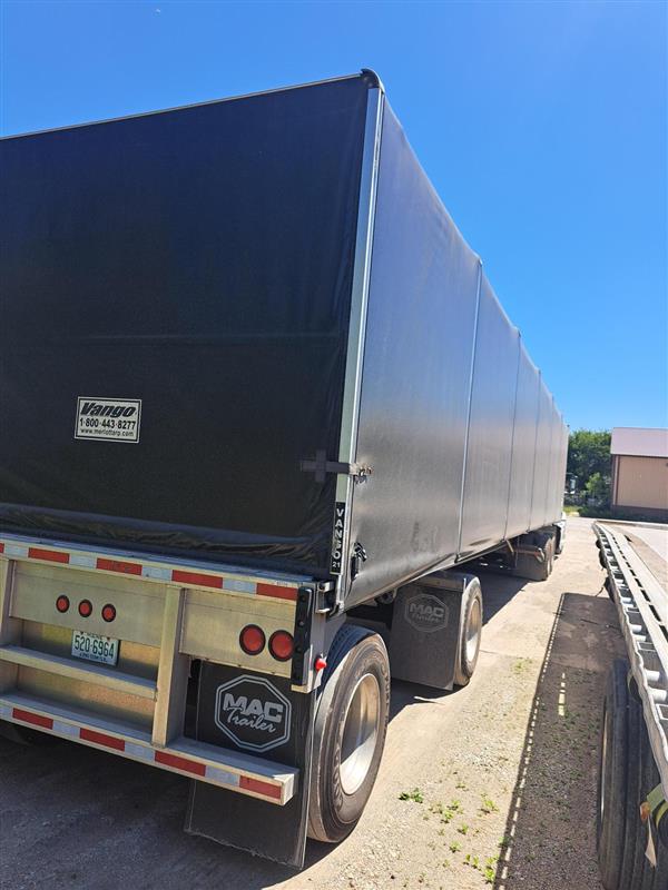 2023 Mac Flatbed 48x102 w/ Vango Sliding Tarp - Image 9