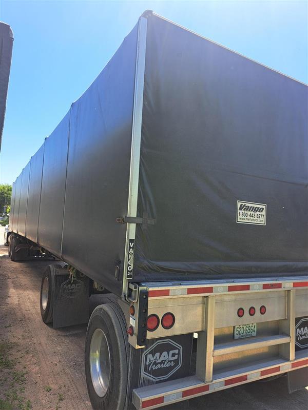 2023 Mac Flatbed 48x102 w/ Vango Sliding Tarp - Image 17