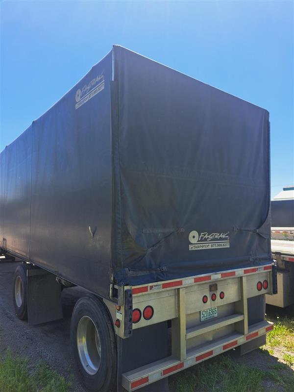 2023 Mac Flatbed 48x102 w/ Fastrak Sliding Tarp - Image 3